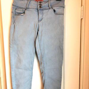 High Waist Light Wash Jeans